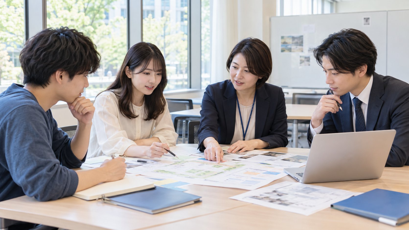 採用広報と情報発信の打ち合わせ